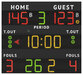 Elektronische Anzeigetafel f�r Multisport / Multisportanzeige - FIBA zugelassen